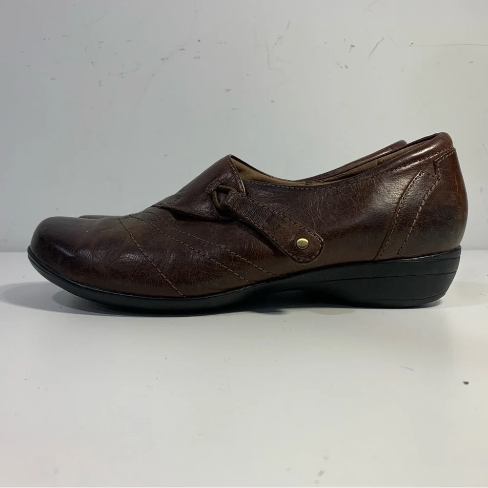 Dansko Franny Women's Slip On Loafers Comfort Shoes Size EU 37 US6 Leather Brown - Picture 4 of 14